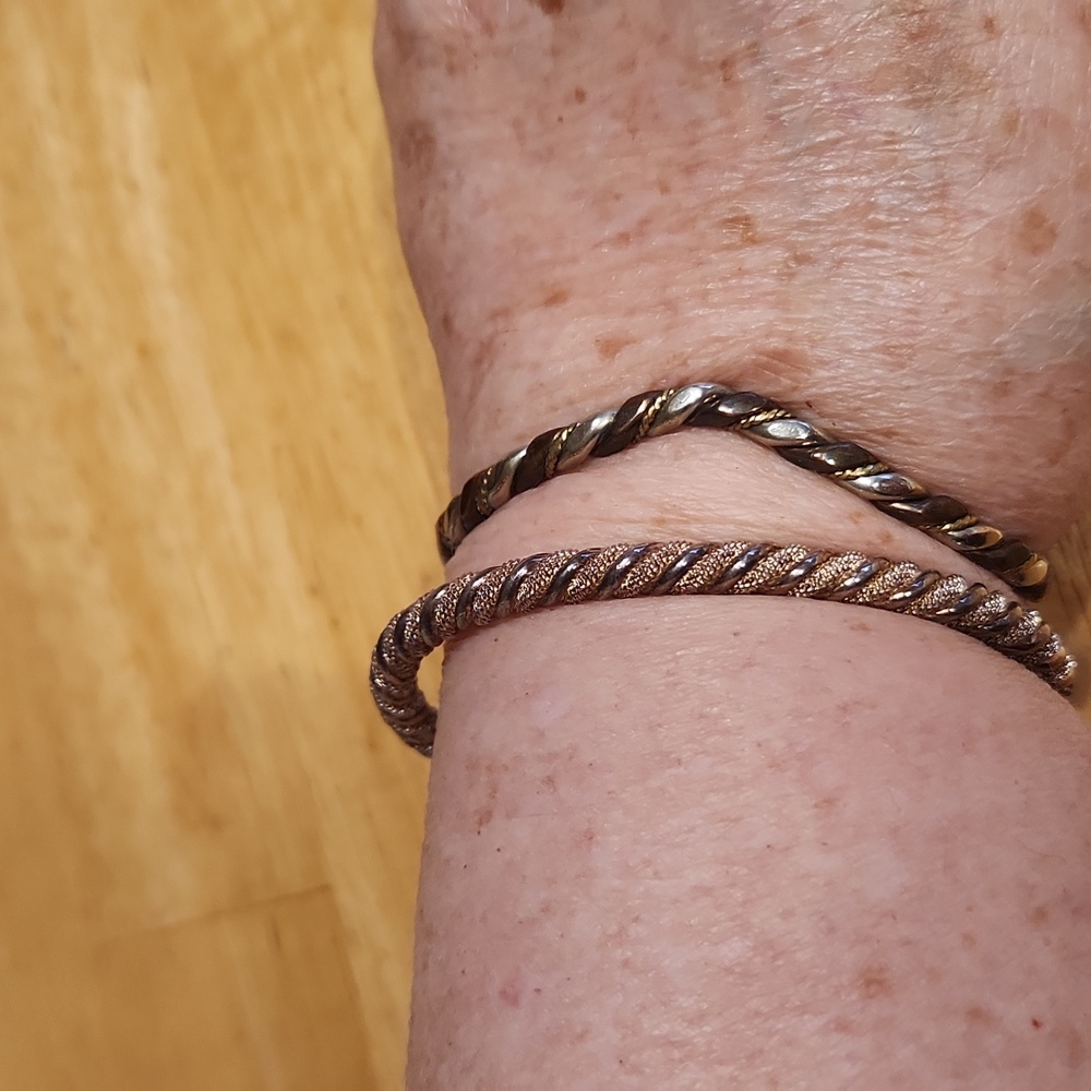 Two Smaller Size cuff Bracelets